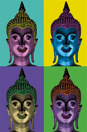 Buddha Pop Art